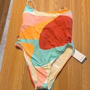 Colorful One-Piece Swimsuit